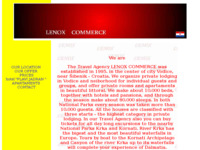 Slika naslovnice sjedišta: Turistička agencija Lenox, Vodice (http://www.inet.hr/~lzrnic/)