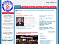 Frontpage screenshot for site: HBZ 2001 Frankopan, Ogulin (http://www.hbz-og.hr/)