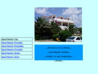 Frontpage screenshot for site: Apartmani Novalja (http://free-gs.t-com.hr/apartmani_skunca/)