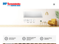 Frontpage screenshot for site: Imp termotehnika regulacija d.o.o. (http://www.imptermo.hr/)