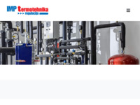 Frontpage screenshot for site: Imp termotehnika regulacija d.o.o. (http://www.imptermo.hr/)