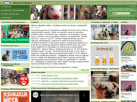 Frontpage screenshot for site: (http://www.prijatelji-zivotinja.hr/)