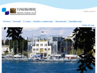 Frontpage screenshot for site: (http://www.tankerkomerc.hr/)