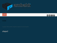 Frontpage screenshot for site: (http://www.ambaldi.hr/)