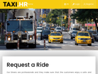 Frontpage screenshot for site: Taxi prijevoz (http://www.taxi.hr/)