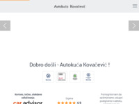 Slika naslovnice sjedišta: Auto kuća Kovačević (http://www.autokuca-kovacevic.hr/)