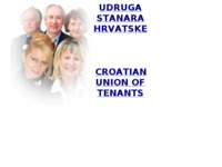 Frontpage screenshot for site: Udruga stanara Hrvatske (http://www.ush.hr)