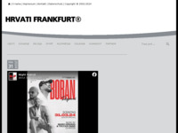 Frontpage screenshot for site: (http://www.hrvati-frankfurt.de/)