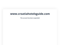 Frontpage screenshot for site: (http://www.croatiahotelsguide.com/)