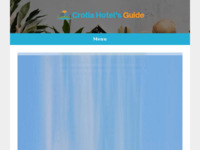 Frontpage screenshot for site: (http://www.croatiahotelsguide.com/)