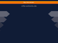 Frontpage screenshot for site: (http://www.villa-antonio.de/)