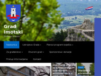 Frontpage screenshot for site: (http://www.imotski.hr)