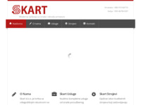 Frontpage screenshot for site: (http://www.skart.hr)