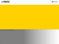 Frontpage screenshot for site: Hertz Rent a Car (http://www.hertz.hr/)