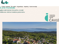 Frontpage screenshot for site: Turistička zajednica Općine Čavle - Informativni portal (http://www.tz-cavle.hr/)