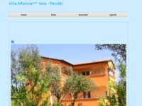 Frontpage screenshot for site: Villa Aeancia - Peruški (http://www.arancia.cash.hr)