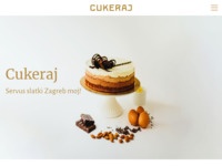 Frontpage screenshot for site: Cukeraj - torte i slastice (http://www.cukeraj.hr)