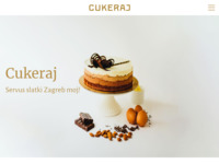 Frontpage screenshot for site: (http://www.cukeraj.hr)