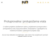Frontpage screenshot for site: HLM Centar d.o.o. (http://www.hlmcentar.hr)