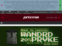 Frontpage screenshot for site: Prizma d.o.o. (http://www.prizma-foto.hr/)