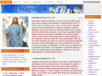 Frontpage screenshot for site: Božji blagoslov (http://www.blagoslov.com/)