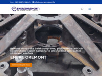Frontpage screenshot for site: (http://www.energoremont.hr/)