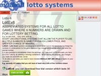 Frontpage screenshot for site: Toto - loto sistemi - statistika (http://www.toto-loto.mulc.net/)