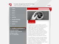 Frontpage screenshot for site: Hrvatska udruga korporativnih rizničara (http://www.treasury.hr/)