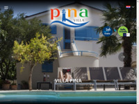Frontpage screenshot for site: Pina adriatik turistička agencija (http://www.pina.hr/)