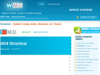 Frontpage screenshot for site: Domene (http://domene.com.hr/)