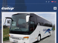 Frontpage screenshot for site: Galop - prijevoz d.o.o. (http://www.galop-prijevoz.hr)