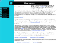 Frontpage screenshot for site: Shareware (http://www.inet.hr/~mkrsnic/shareware/)