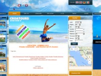 Frontpage screenshot for site: Croatours - Privatni smjestaj (http://www.croatours.hr/)
