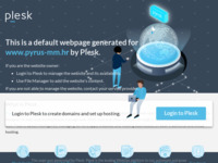 Frontpage screenshot for site: (http://www.pyrus-mm.hr/)