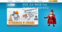 Frontpage screenshot for site: (http://www.milka-novalja.com)