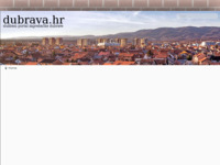 Frontpage screenshot for site: Dubrava - Zagreb (http://www.dubrava.hr)
