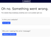 Frontpage screenshot for site: Web design & development (http://webdizajn.jimdo.com)