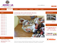 Frontpage screenshot for site: ADHD i ja (http://www.adhd-i-ja.hr)