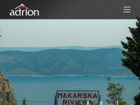 Frontpage screenshot for site: ab Adrion, agencija za nekretnine - Makarska, Hrvatska (http://www.ab-adrion.hr/)