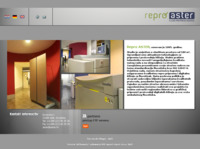 Frontpage screenshot for site: Repro studio Aster (http://www.aster.hr/)