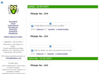 Frontpage screenshot for site: Blog kviz (http://djumbox.blog.hr)