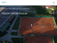 Frontpage screenshot for site: Športska zajednica grada Ogulina (http://www.szgo.hr/)