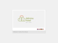 Frontpage screenshot for site: (http://www.hoteldalmina.hr)