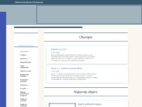 Frontpage screenshot for site: (http://www.os-oroslavje.hr)