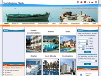 Frontpage screenshot for site: (http://apartmani.planik.hr/)