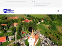 Frontpage screenshot for site: Marija Gorica (http://www.marija-gorica.hr/)