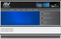 Frontpage screenshot for site: (http://www.avoprema.hr)