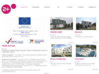 Frontpage screenshot for site: 2+ (http://www.dvaplus.hr)