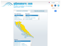 Frontpage screenshot for site: Gdje na more (http://www.gdjenamore.com)