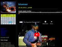Frontpage screenshot for site: Blueser (http://blueser.blog.hr/)